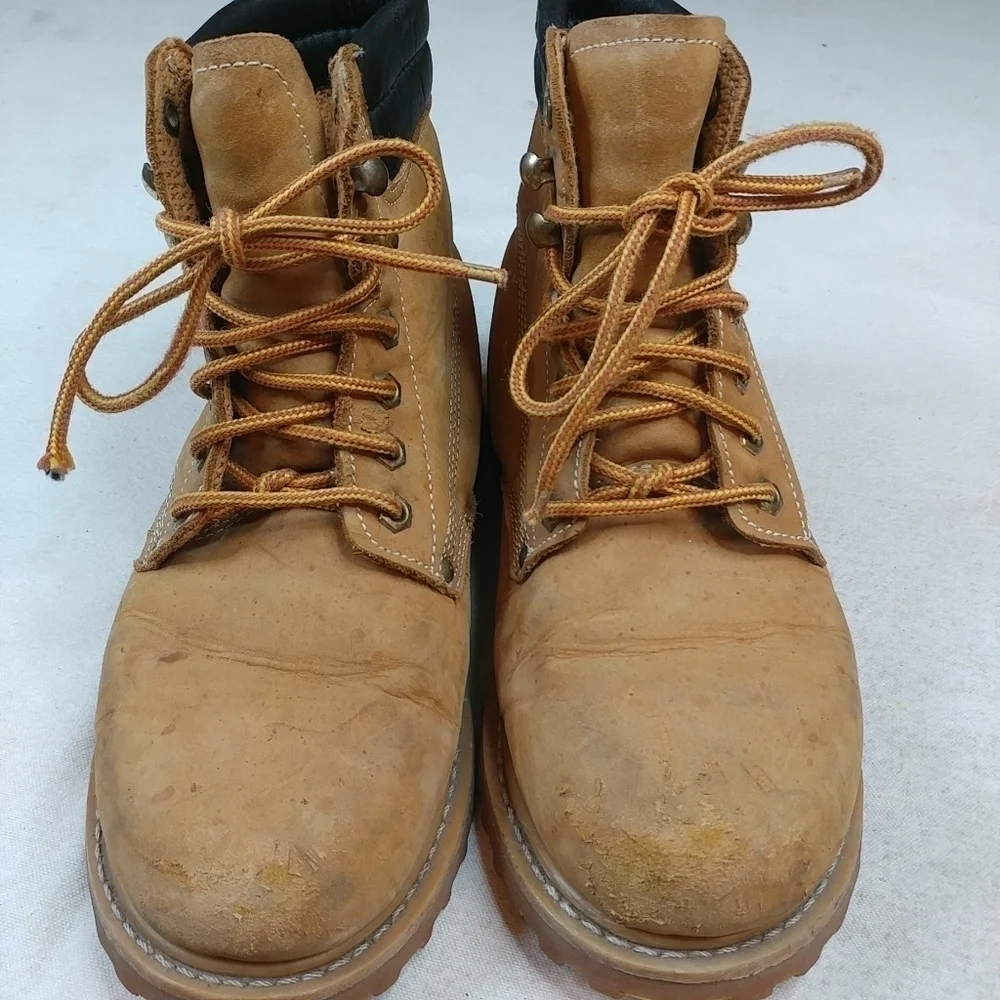 IBEX Tan Brown Insulated Lace Up Leather Cold Weat